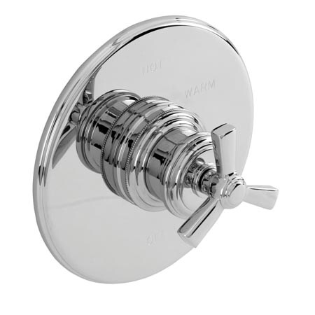 Newport Brass Shower Trim Plate W/ Handle. Less Showerhead, Arm And Flange, Chrome 4-1604BP-26